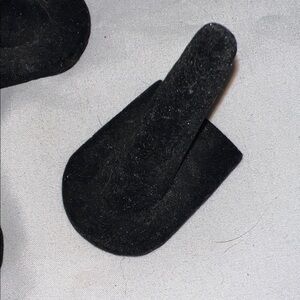 Elegant Black Velvet Ring Display Stand